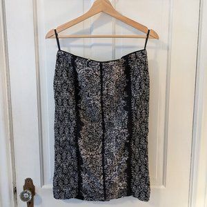 Anthropologie Byron Lars Beguile Laser Cut Pencil Skirt NWT